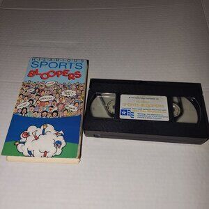 Hilarious Sports Bloopers VHS 1992 Alpha Video Distributors Comedy 30 Min
